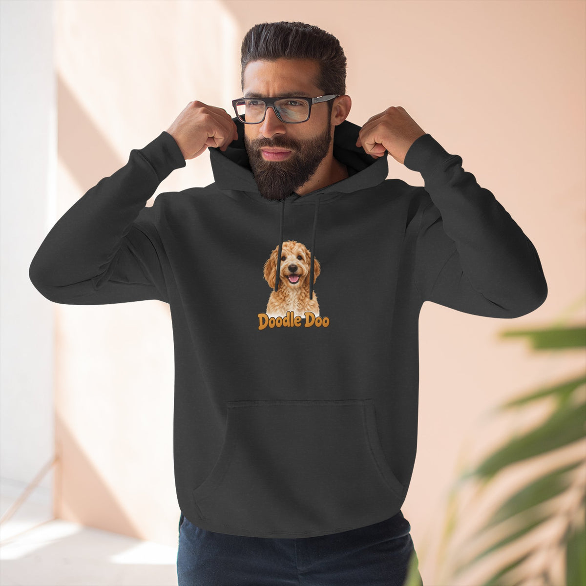 Doodle Doo Dog Portrait Hoodie