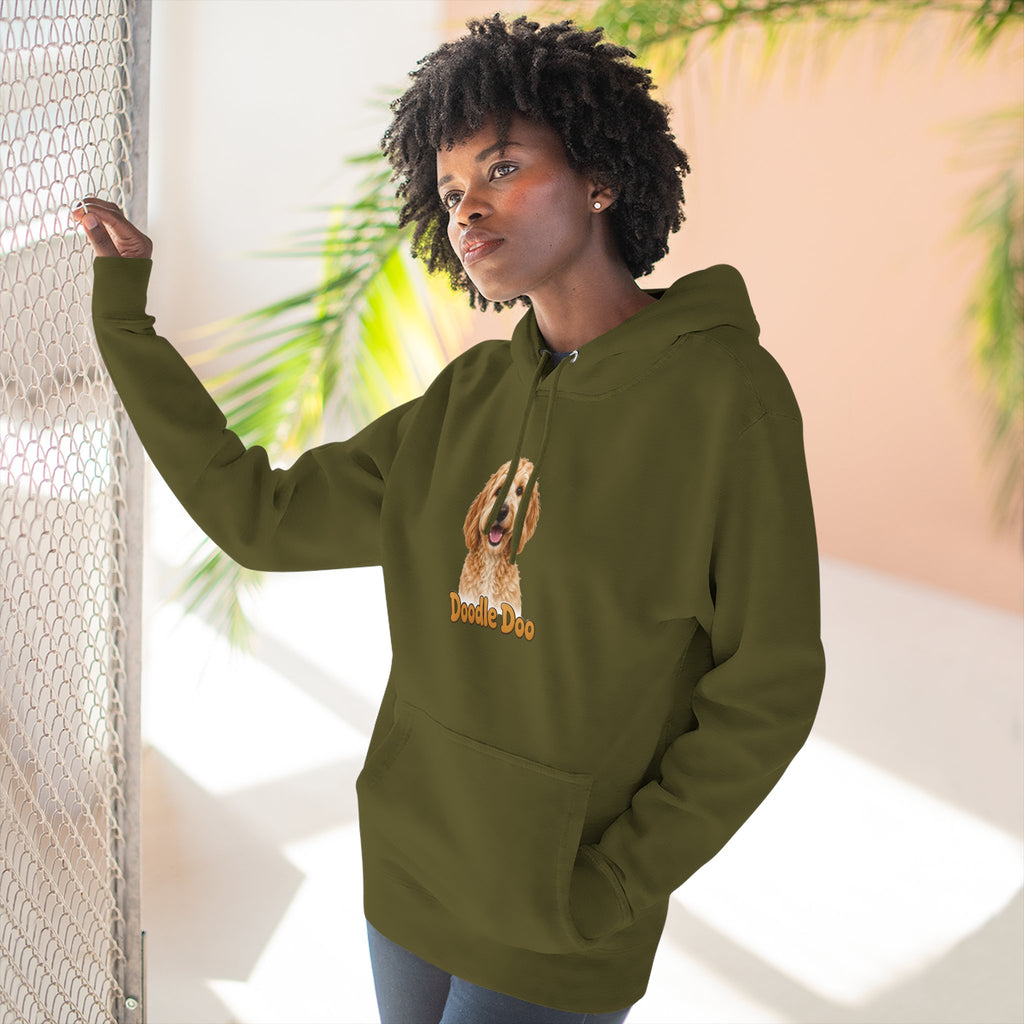 Doodle Doo Dog Portrait Hoodie