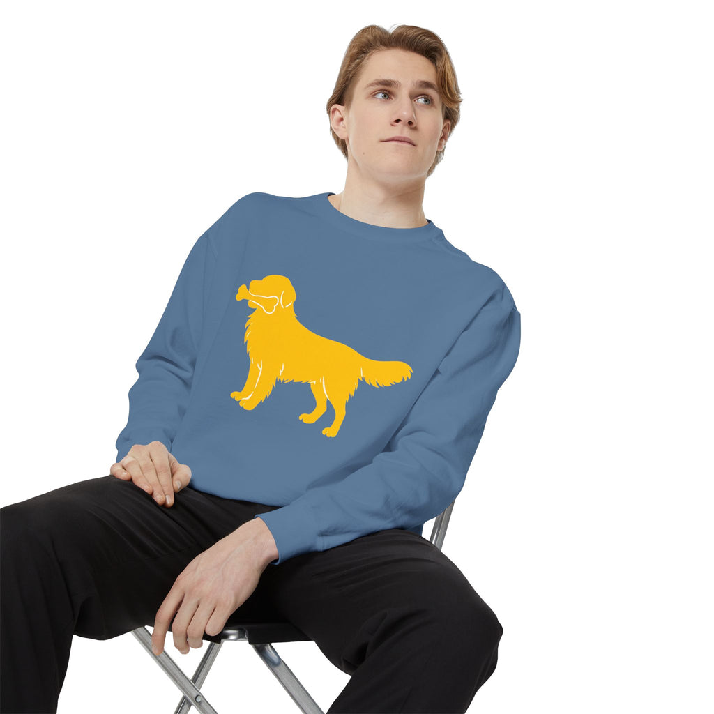 Golden Retriever Silhouette Sweatshirt
