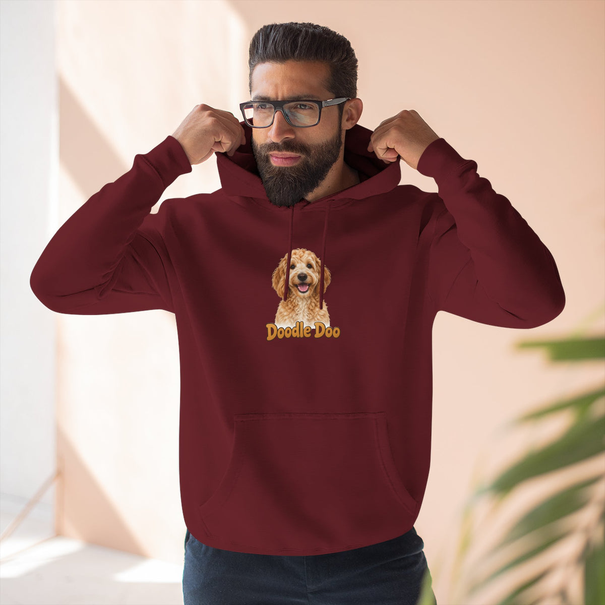 Doodle Doo Dog Portrait Hoodie