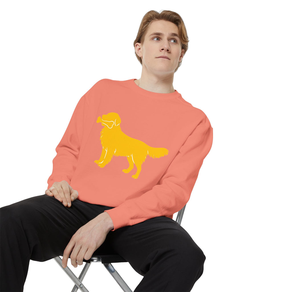 Golden Retriever Silhouette Sweatshirt