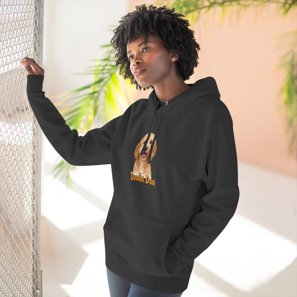Doodle Doo Dog Portrait Hoodie
