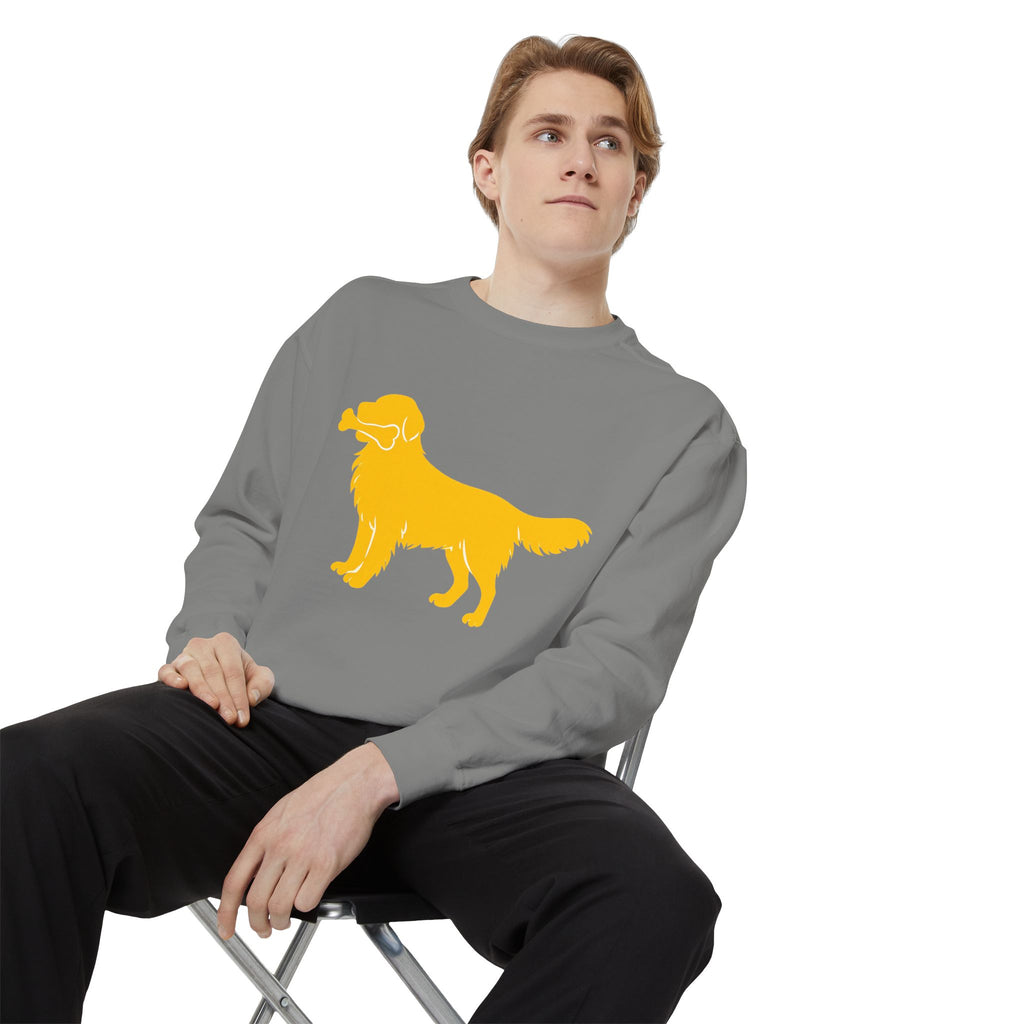 Golden Retriever Silhouette Sweatshirt