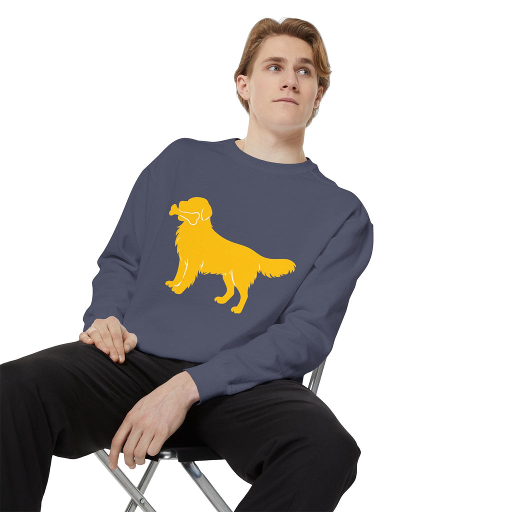 Golden Retriever Silhouette Sweatshirt