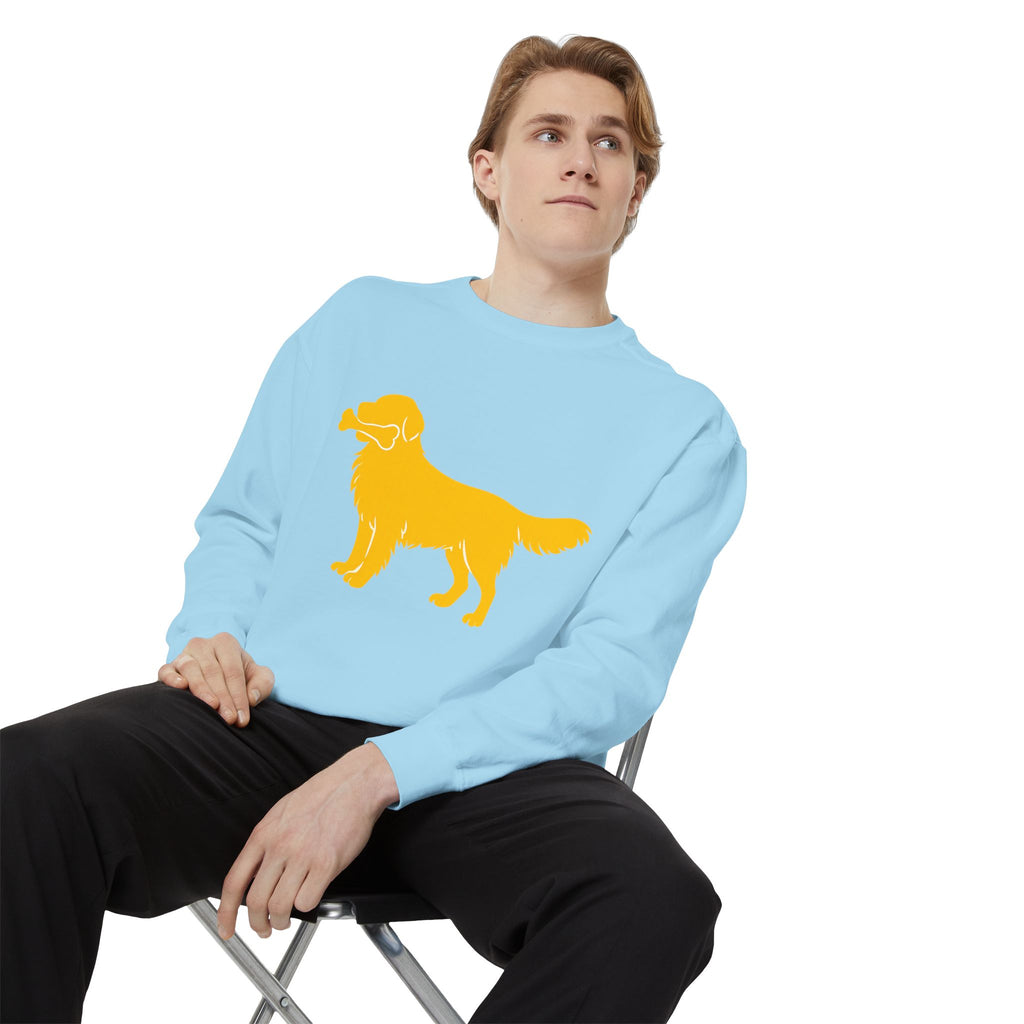 Golden Retriever Silhouette Sweatshirt