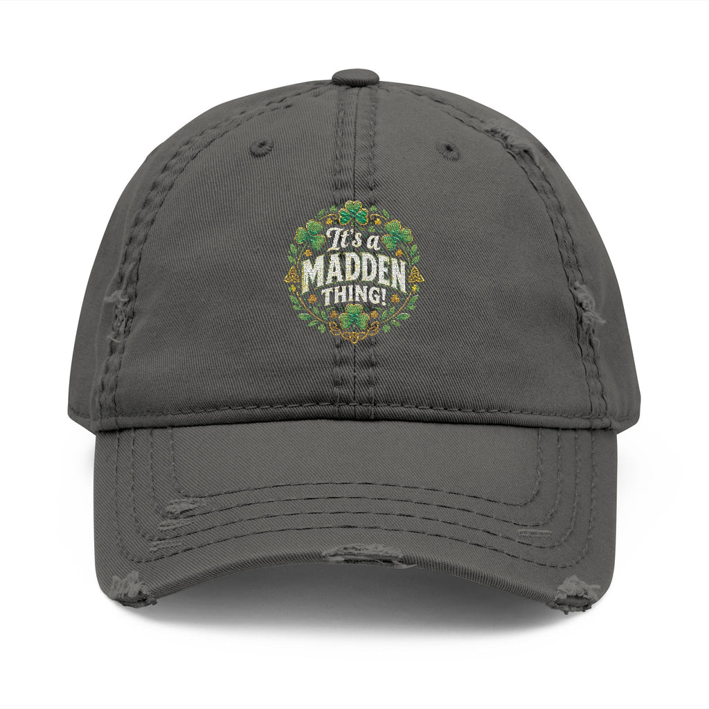 It's a Maddening Thing Floral Embroidered Hat