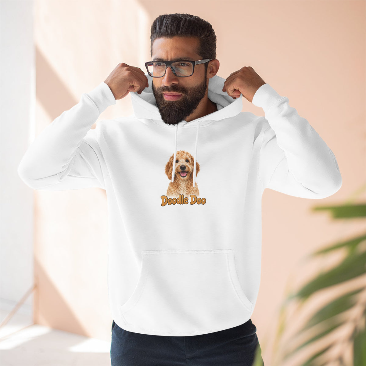 Doodle Doo Dog Portrait Hoodie