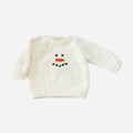 Snowmen Knit Holiday Sweater